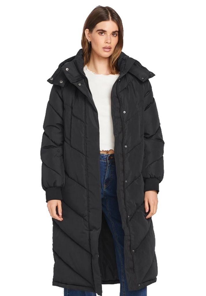 Volcom Damen Parka Alldaylong Puffjacke schwarz : XS Größe: XS