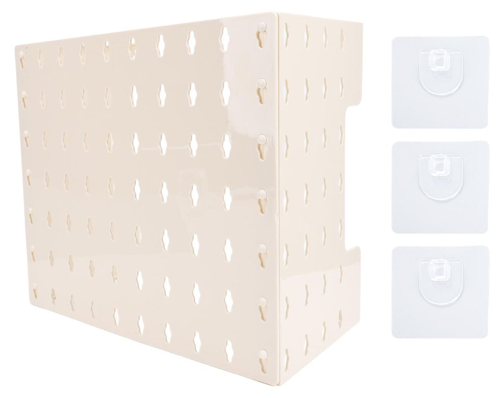 Stecktafel, wandmontiertes Display, Multifunktions-Aufbewahrungsregal, Gas-Warmwasserbereiter-Rohrabdeckung mit Klebepads S