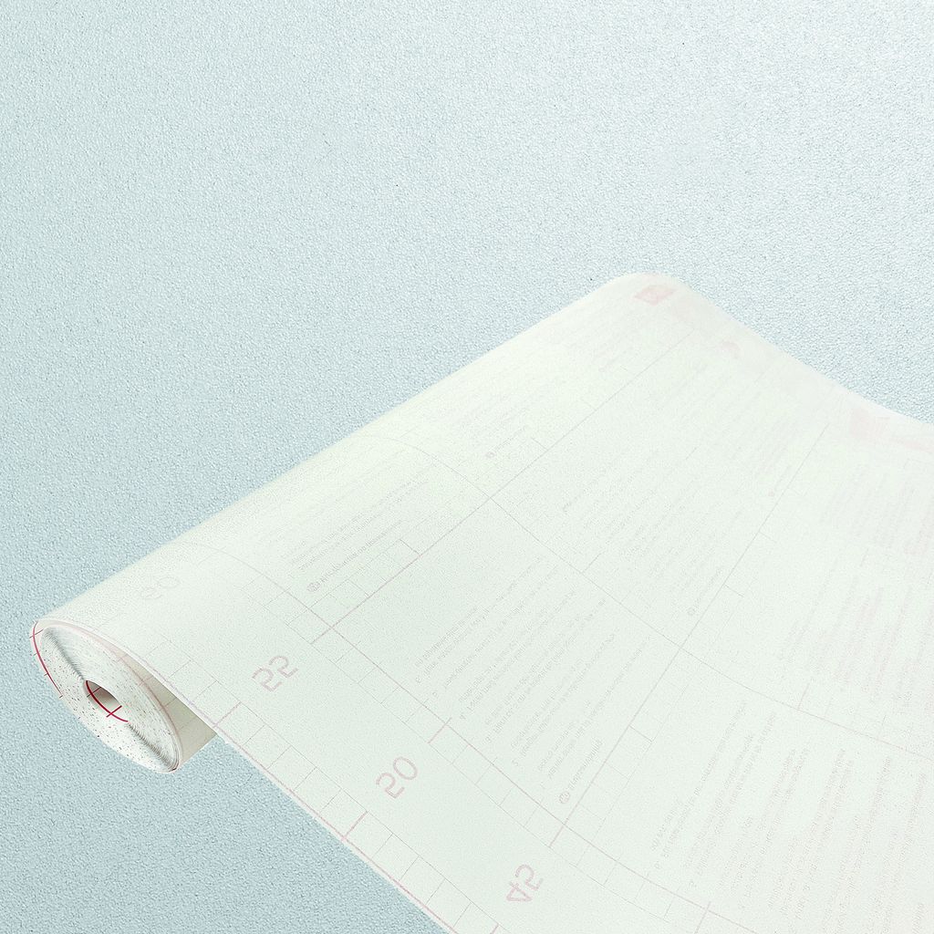 Selbsthaftend Fensterfolie 45x990 cm - Frostglas - Sichtschutzfolie Fenster Milchglasfolie statisch haftend | Folie Fenster für Bad und Büro - Ta...