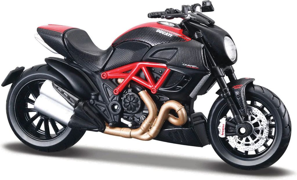 Maisto - Motocykl, Ducati Diavel Carbon, 1:18 Obrázek produktu 