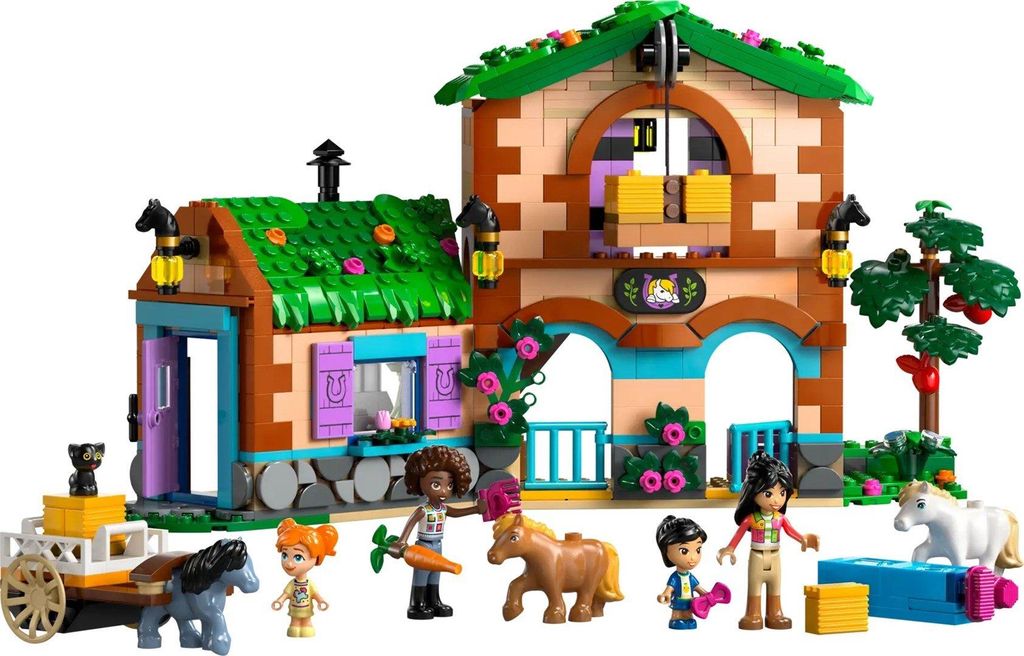 LEGO Friends Ponyboerderij & Stal - Creatieve speelset met Productafbeelding 
