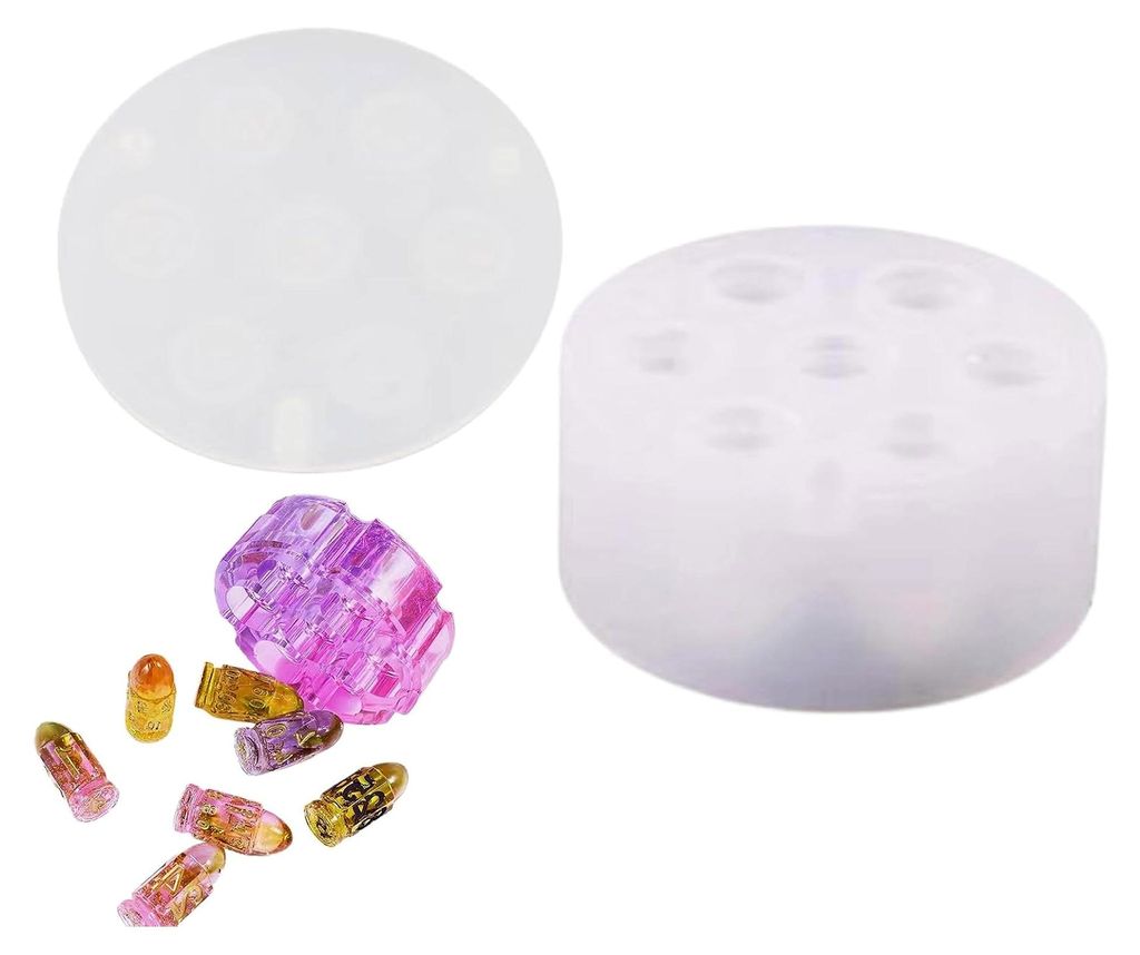 Harz-Würfelform – Silikon | Gießwerkzeug für DIY Tischspiel-Würfel | Set für Brettspielliebhaber und individuelle Bastelgeschenke