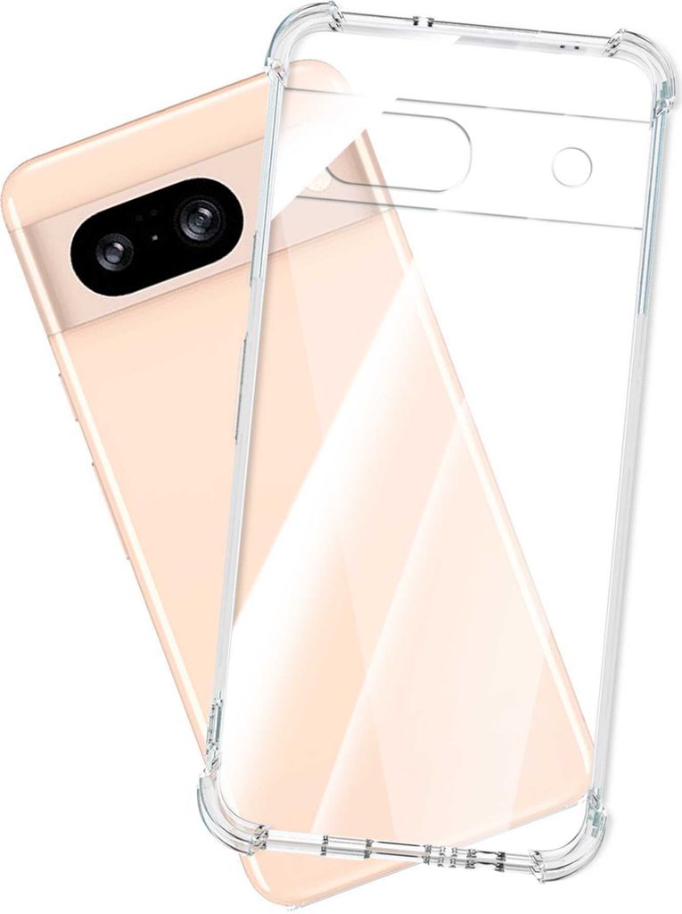 TPU Hülle Clear Armor Soft Case für Google Pixel 8A (6.1'') - transparent