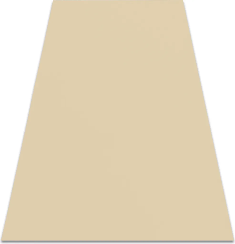 Tapis de salon grande taille 200x400 cm RUMBA 1963 beige crème