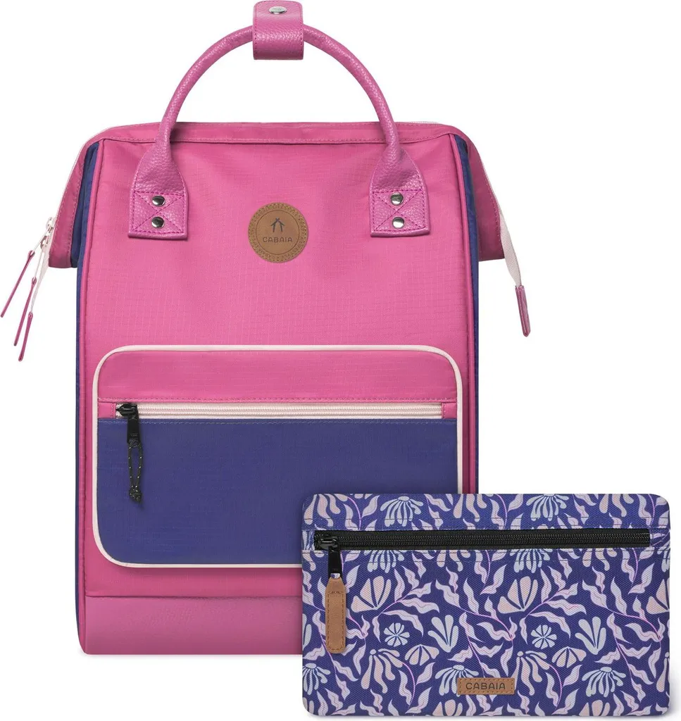 Zaino CABAIA Braga Multicolore 18L - Zaino Donna/Uomo con Porta PC
