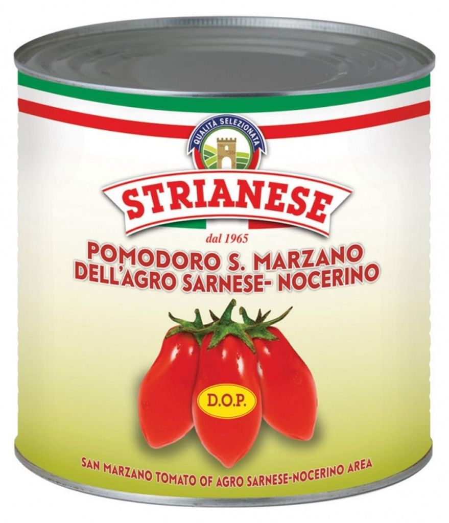 Strianese San Marzano włoskie pomidory w puszce 2,5kg Zdjęcie produktu 