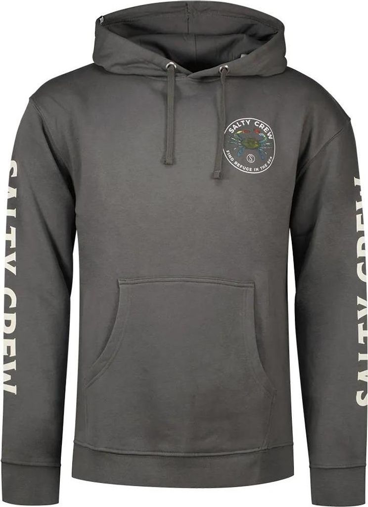 Salty Crew Blue Crabber Kapuzenpullover Grau S Herren Grau S