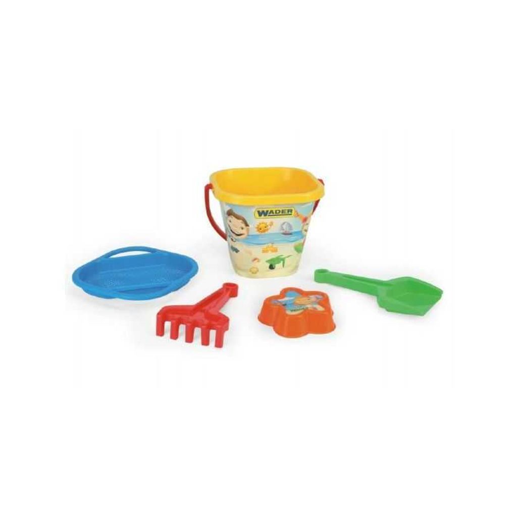 Wader 75041 IML Sand Set 5 teilles, verschiedenen Farben