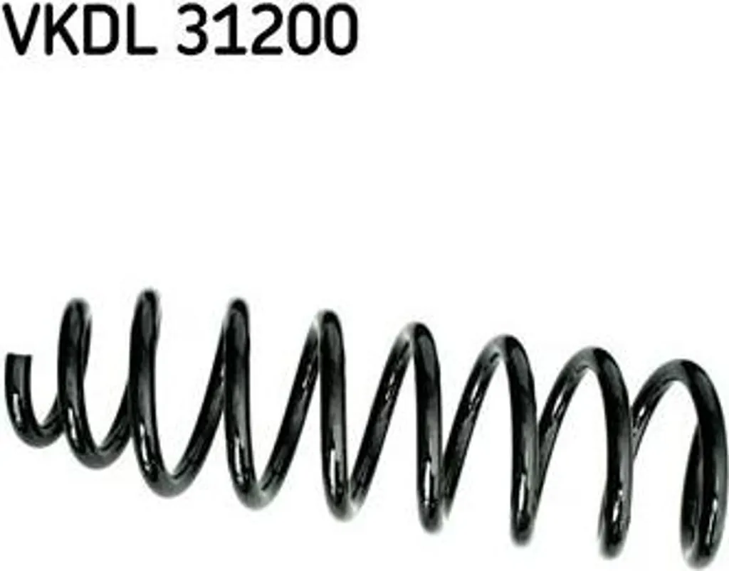 Ressort de suspension SKF VKDL 31200 OE 7L6511115F pour Touareg