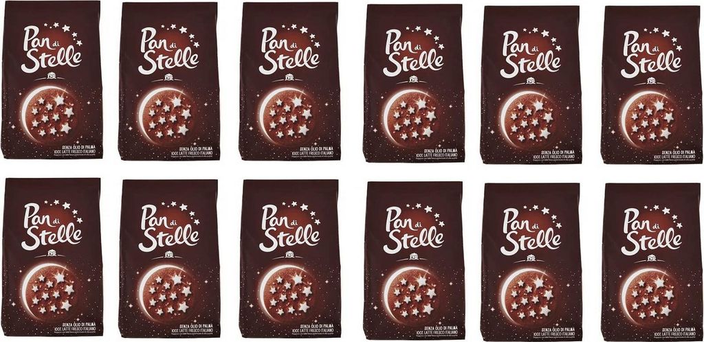 12 x Mulino Bianco Pan di Stelle (350 g)