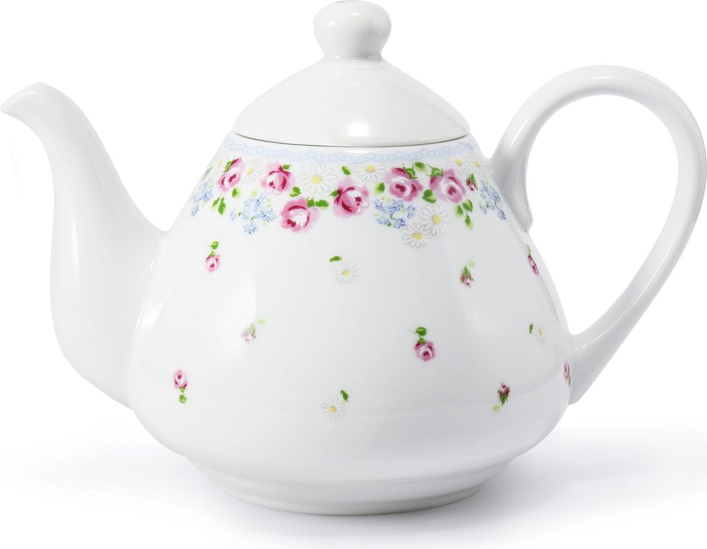 Konvice kávová/ čajová, český porcelán, 1,20 l, RoseLine, Leander