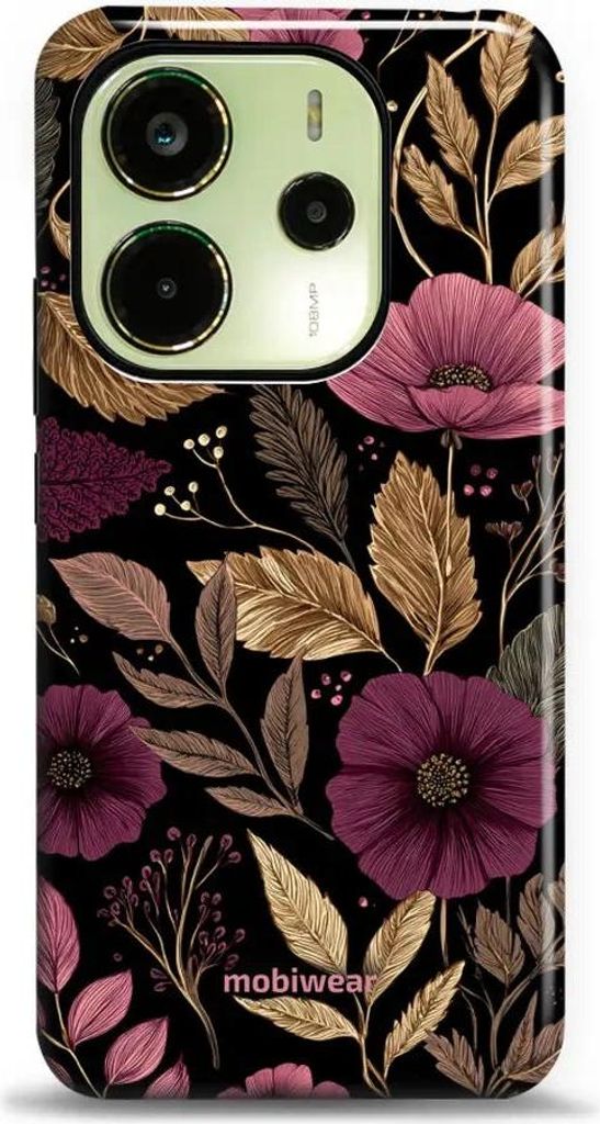 Handyhülle für Xiaomi Redmi Note 14 4G, Mobiwear Elite Pro, Glamour-Herbst