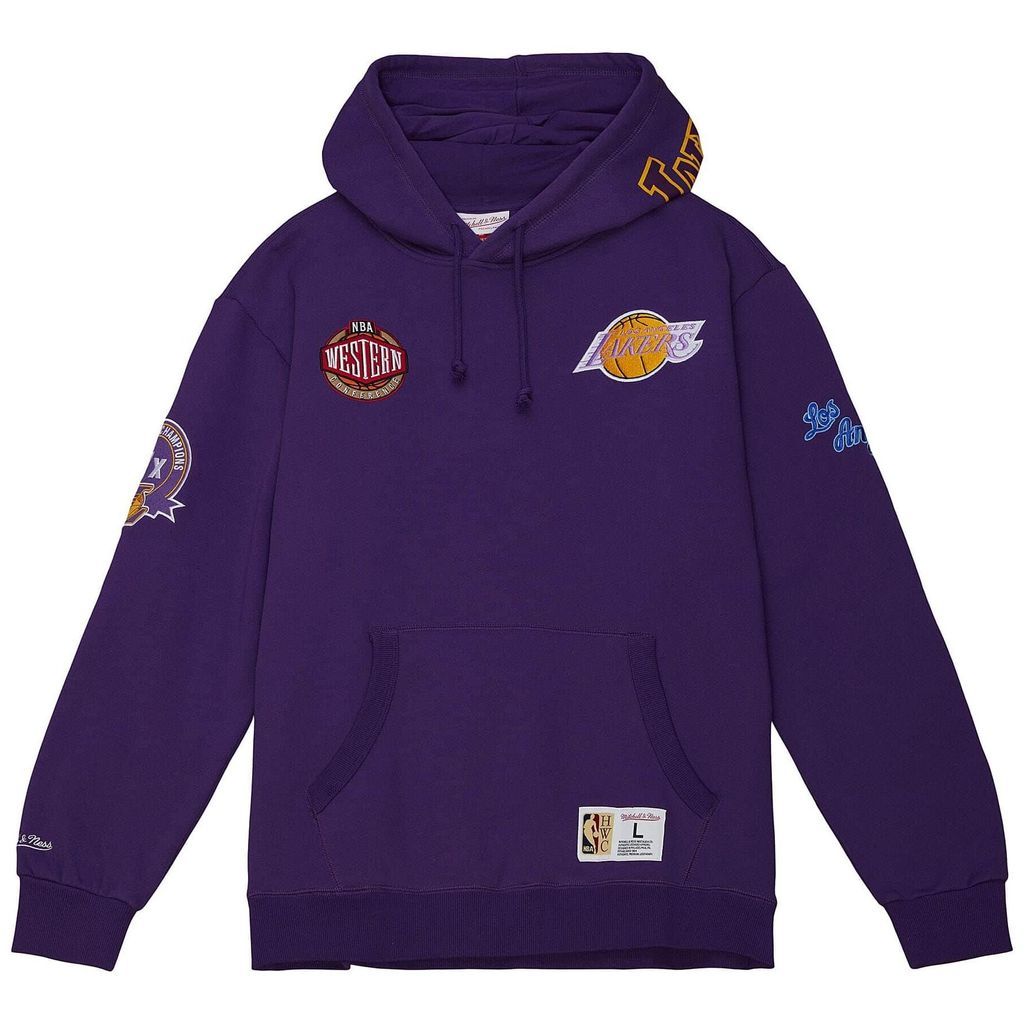 Mitchell & Ness Hoody - HOMETOWN CITY Los Angeles Lakers - S