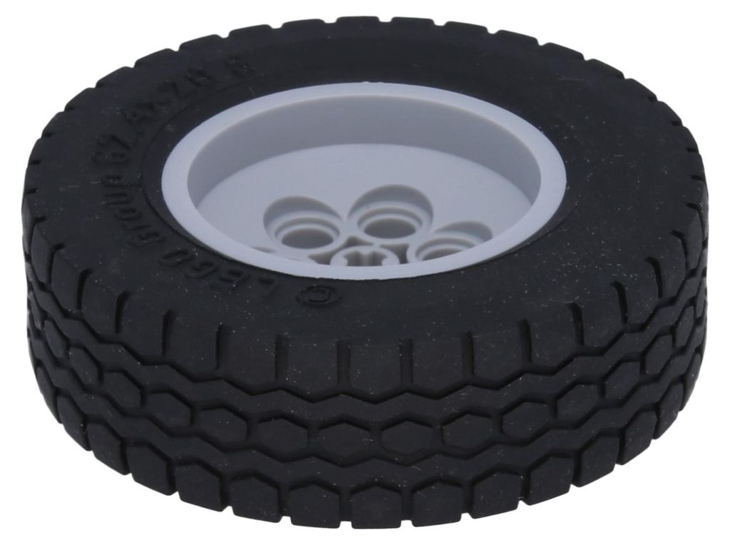 LEGO Grijs wiel 62.4 x 20 (86652c01) – nieuw Productafbeelding 