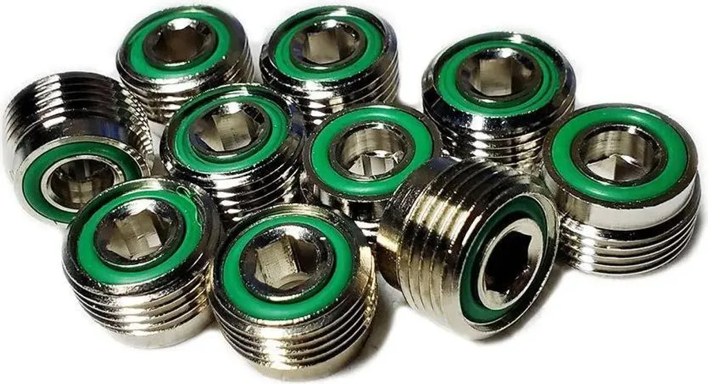Adaptateur DIN Nitrox Metalsub pour sécuriser vos blocs de plongée lot de 10