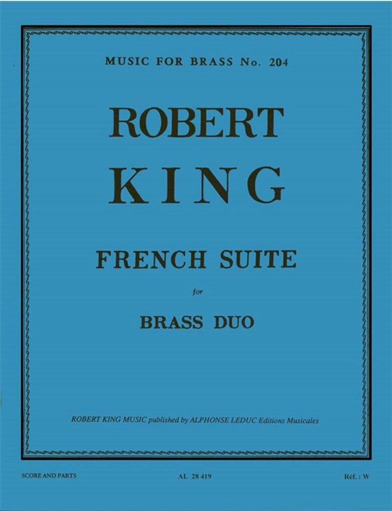 French Suite for trumpet and baritone or horn score and parts