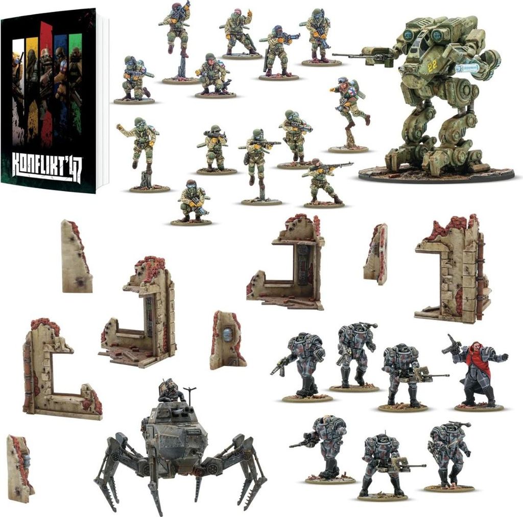 WLG Konflikt '47: K47 - Starter Set 2025 (U.S. Army vs. Dt. Produktbild 