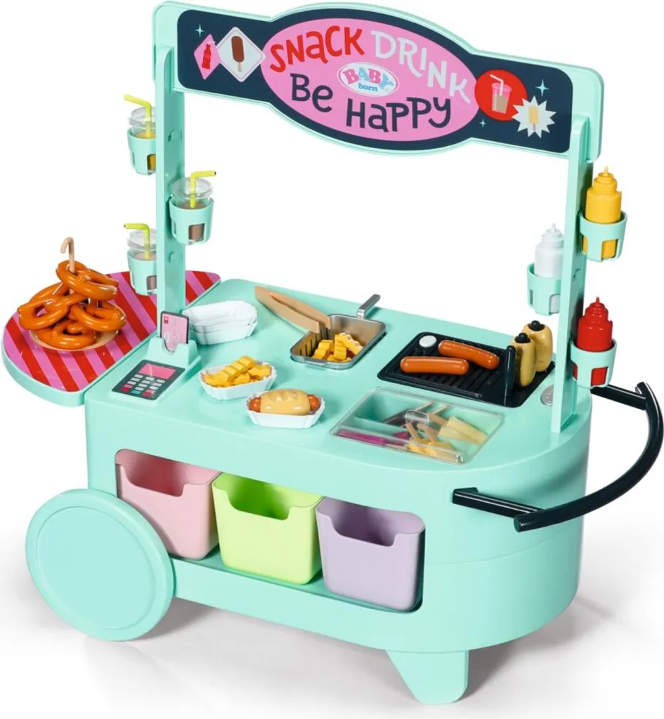 Set de Jeu d'Imitation BABY born® Snack Shop pour Enfants dès 3 Ans