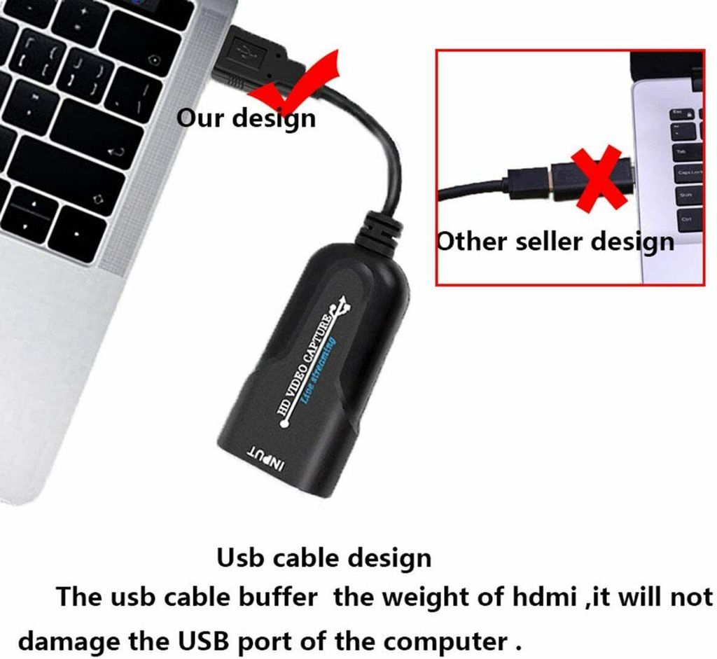 HDMI zu USB 3.0 Adapter Slim Externe Video Kabel Display Produktbild 3