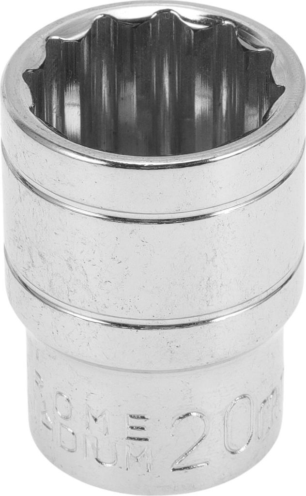 Universelle Schlagschrauber-Hardware-Werkzeug 38mm langlebiges Chrom-Vanadium-Stahl Silberton 1 Stš¹ck 12-Punkt 20mm fš¹r Auto Motorrad Dirtbik...