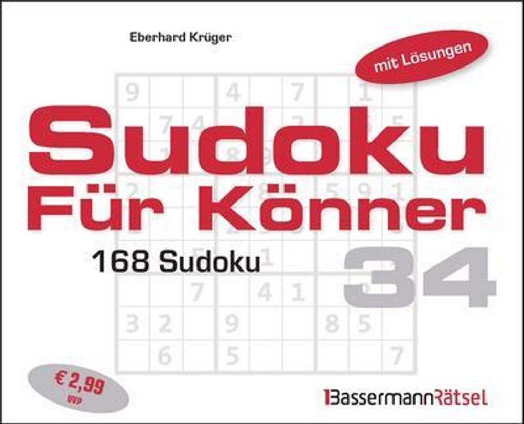 Sudoku für Könner 34