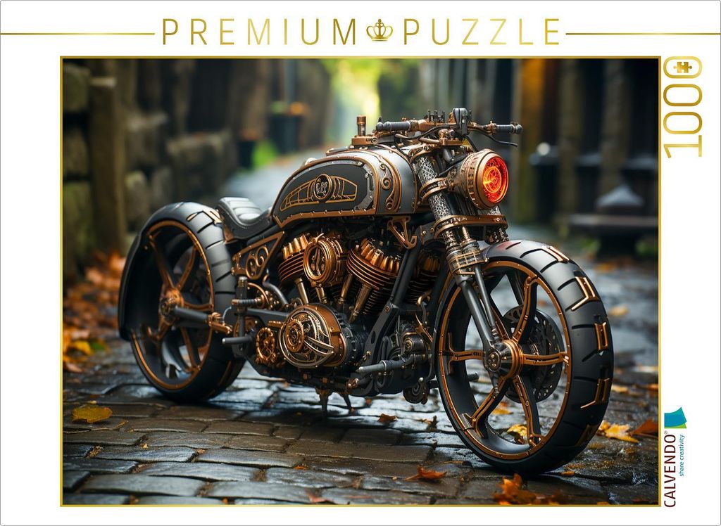 CALVENDO Puzzle Räderwerk Racer | 1000 Teile Lege-Größe Produktbild 