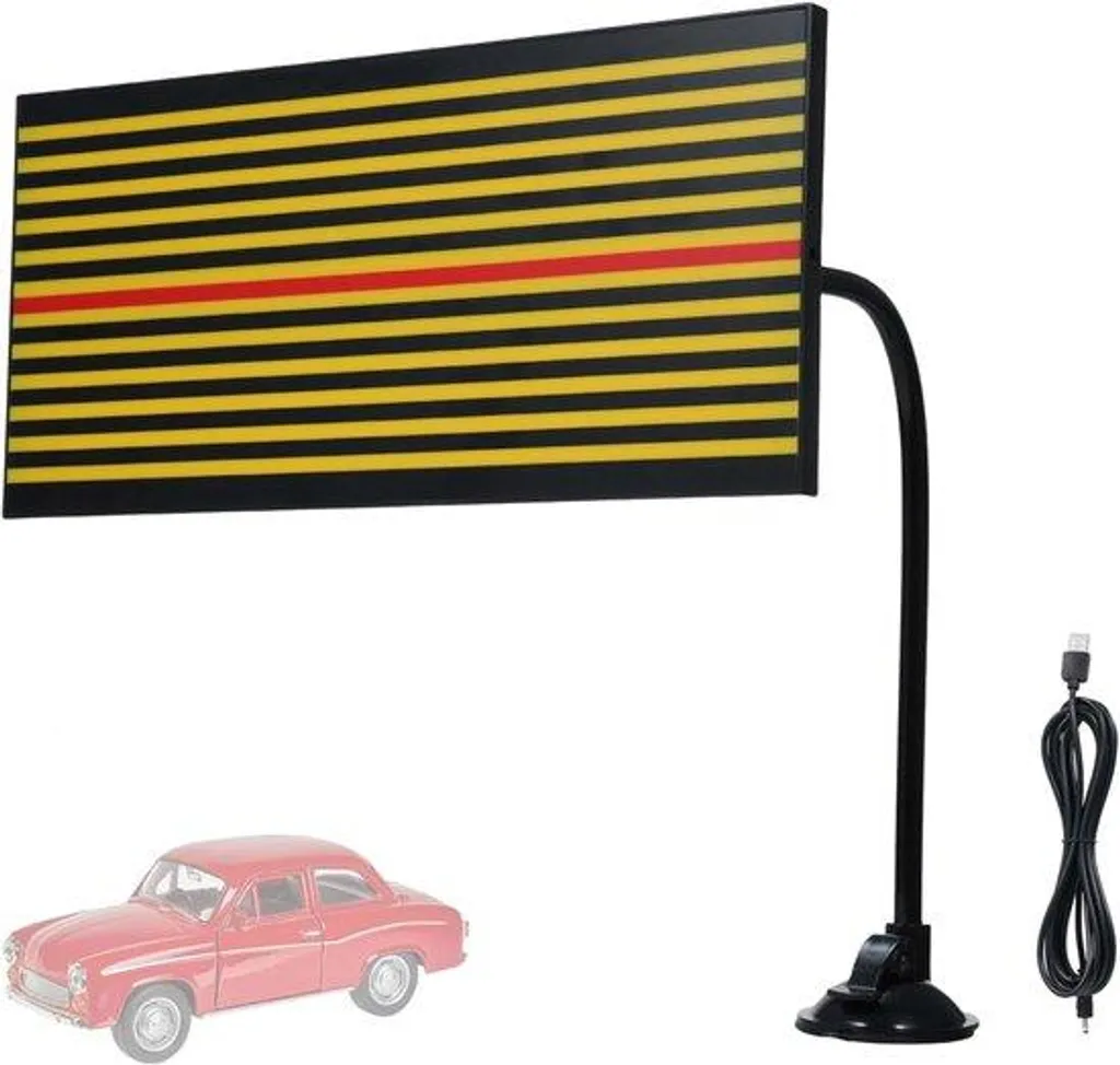 Barre lumineuse LED à réflecteur pour carrosserie et débosselage Jaune