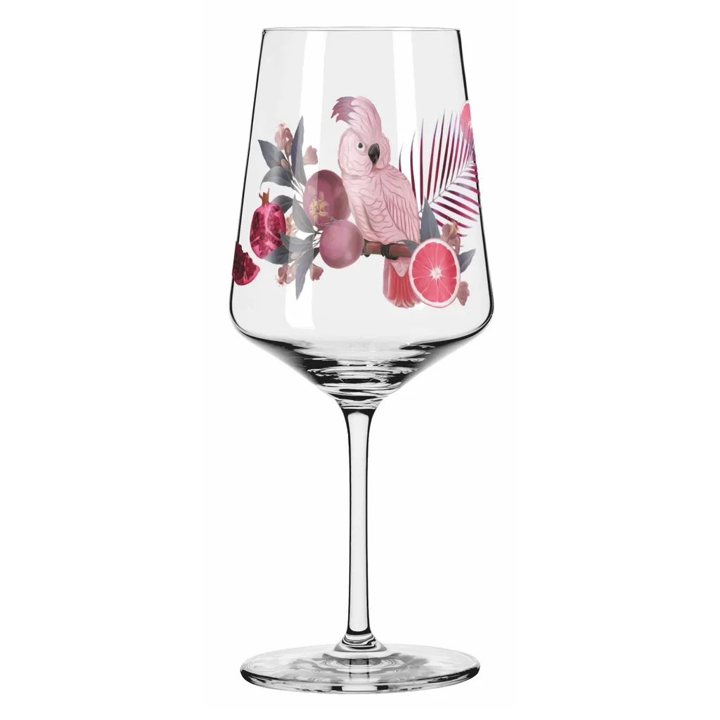 Ozeri Serafina, Set Da 2 Bicchieri In Vetro A Doppio Strato 355 Ml - Effetto Ottico, Isolanti E Infrangibili
