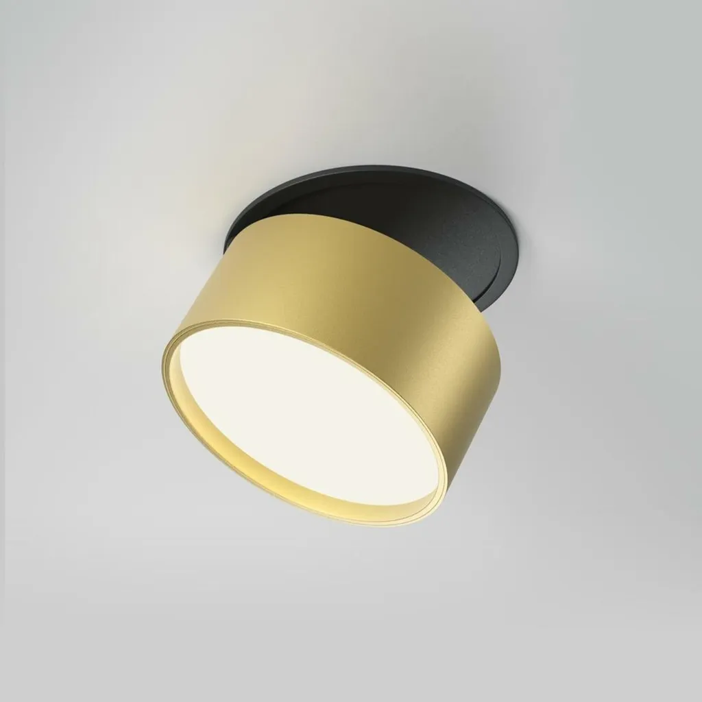 Éclairage plafond design pour salon Maytoni Onda 12W encastré BMG