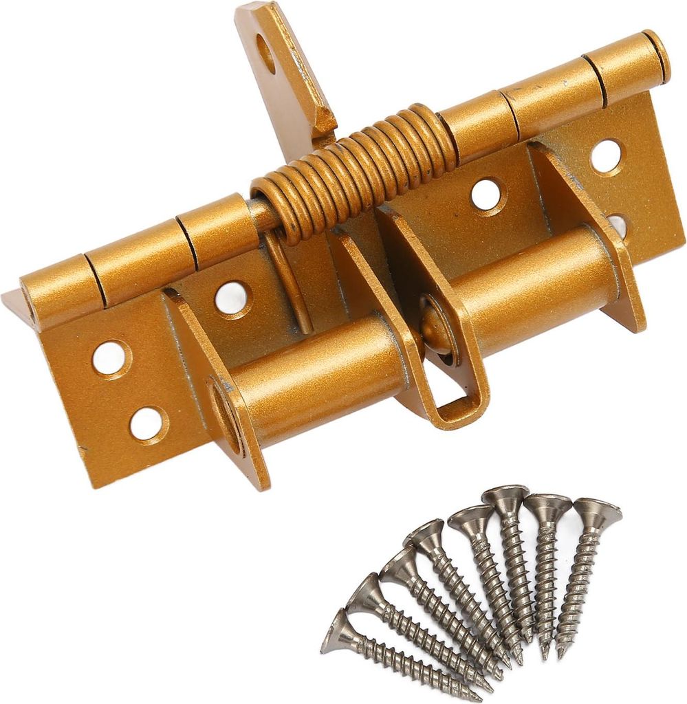 Selbstschließendes Türfederscharnier Federbelastetes Scharnier Hardware Zubehör für Schranktüren Möbel