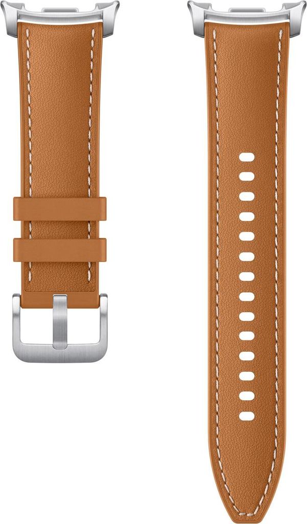 Samsung Originele Hybrid bandje voor de Samsung Galaxy Watch 8 (40/44mm) / Classic (46mm) - Camel