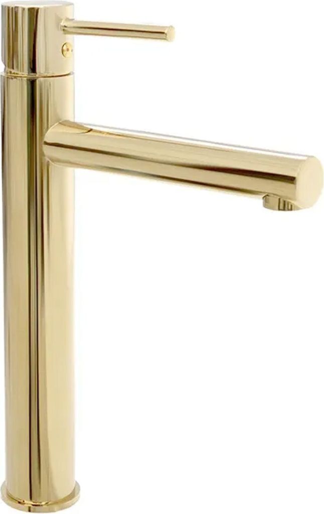 Rea Waschbeckenarmatur Tess High Gold Produktbild 