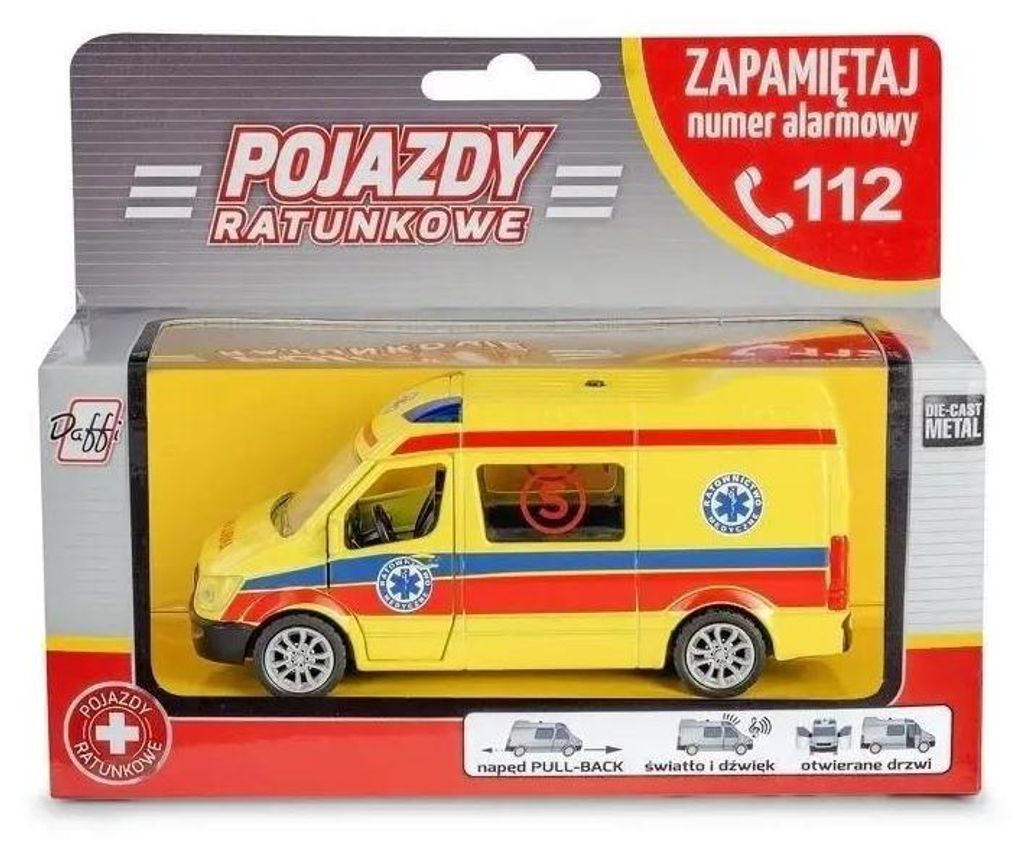 Pohotovostné vozidlo - sanitka Obrázok produktu 