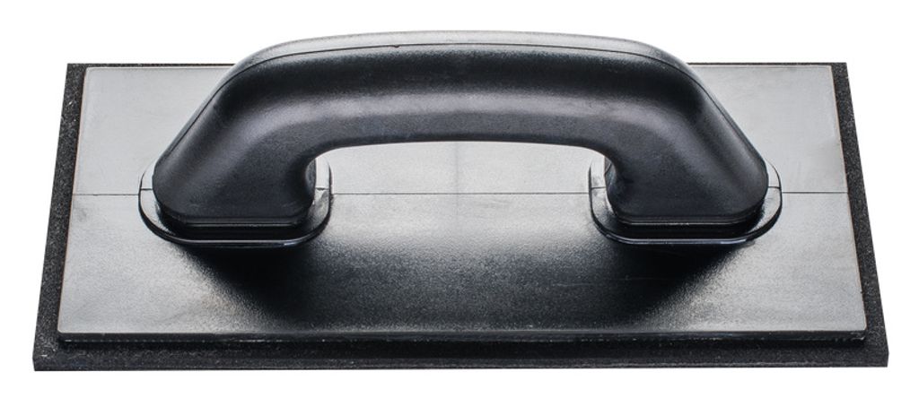 Hardex Reibebrett 28x14cm Kautschuk 10mm schwarz 1K-Griff
