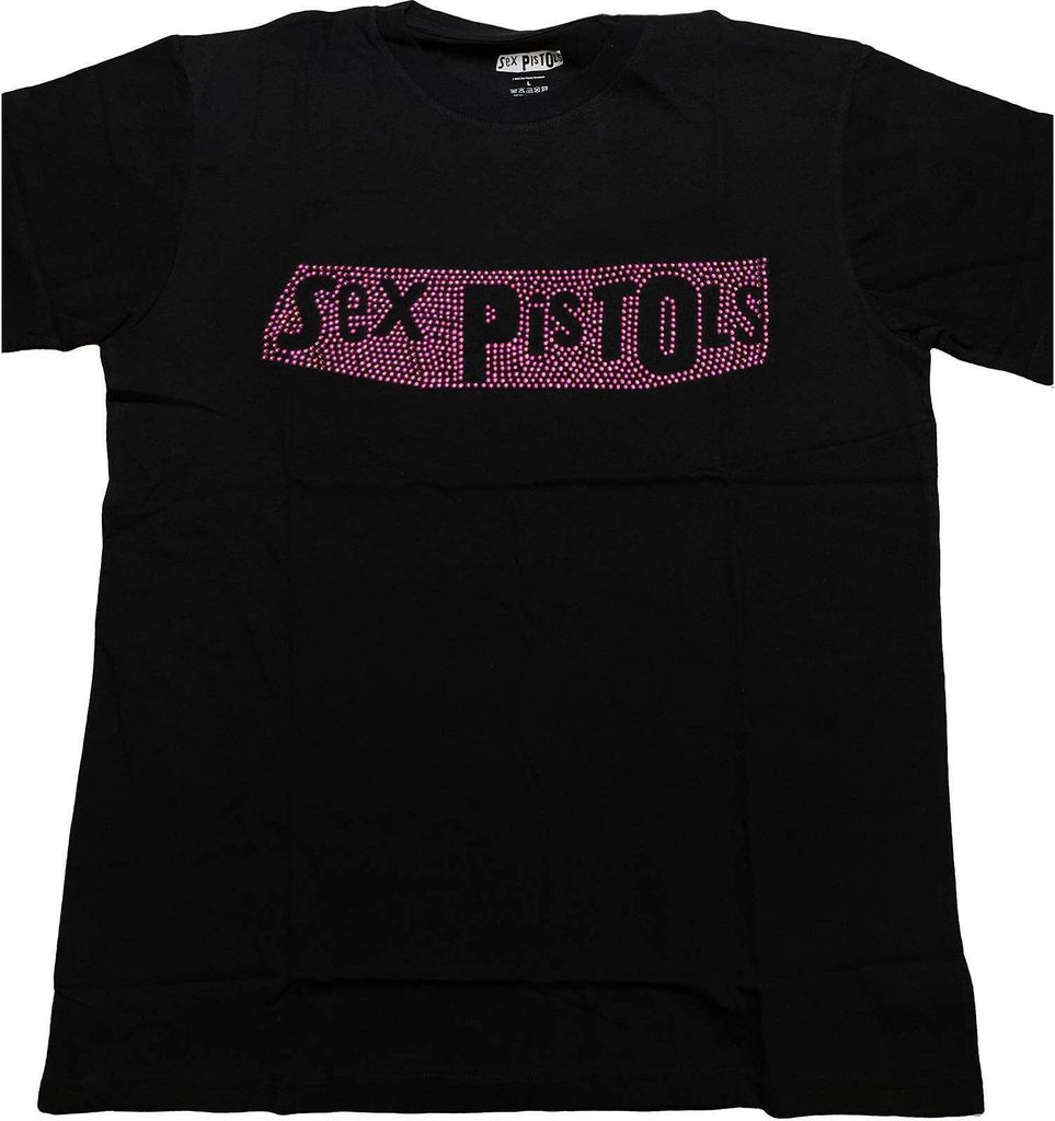 Pistols - T-Shirt Logo für Herren/Damen Uni RO4188 (XXL) (Schwarz)