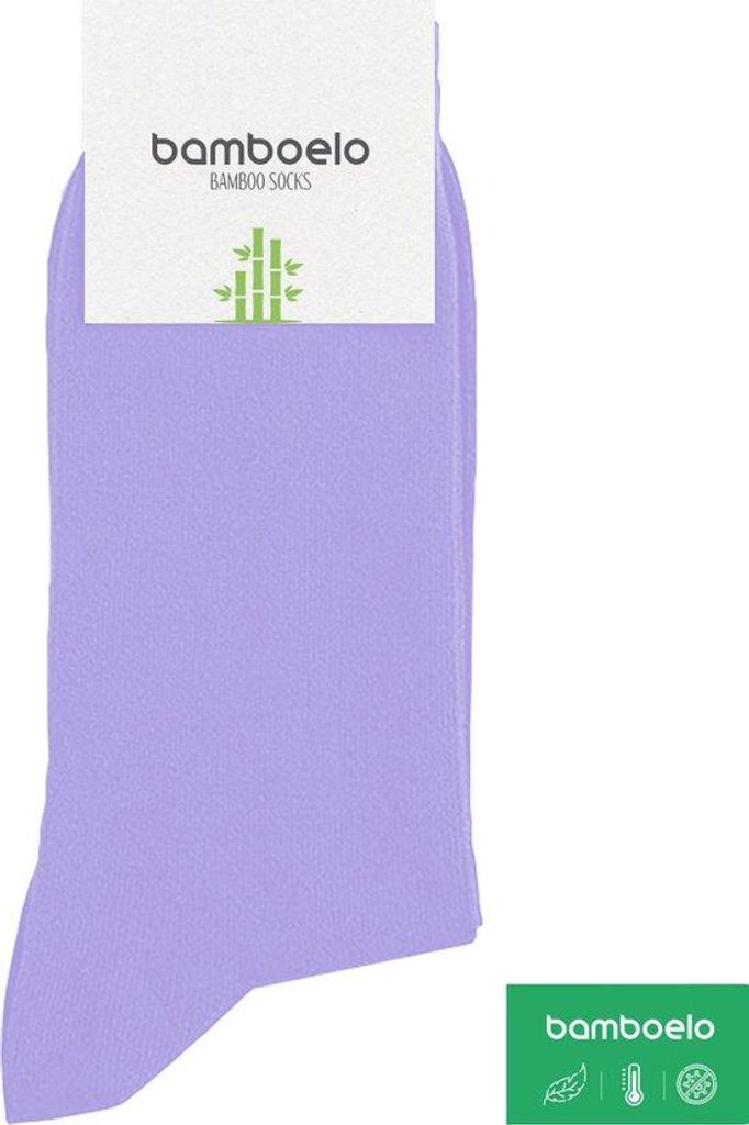Bambus Socken Unisex nahtlos atmungsaktiv Größe 36-38 Lavendel-Lichtblau