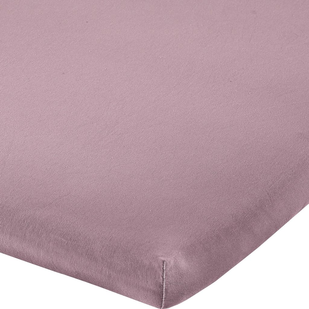Erwin Müller Topper-Spannbettlaken Freising" mauve 120x200 cm - 130x220 cm"