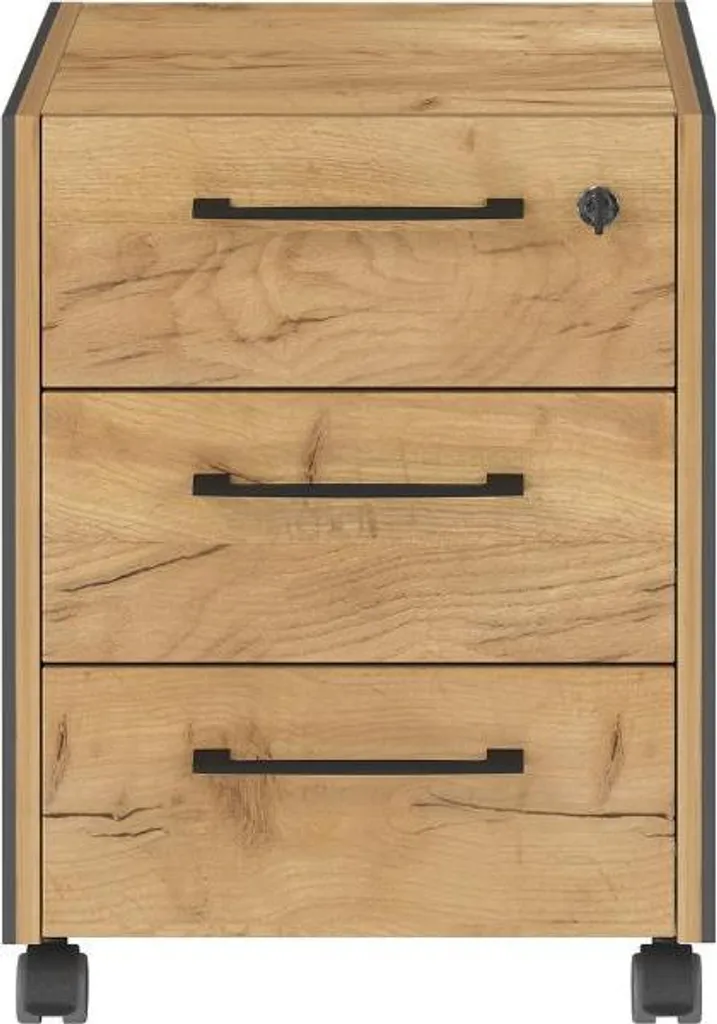 Caisson de bureau Robert 3 tiroirs : fini le désordre sur votre table