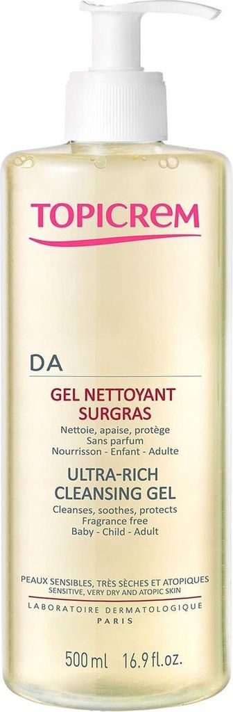 Topicrem DA Gel Limpiador Ultra-Enriquecido, gel para piel Imagen del producto 