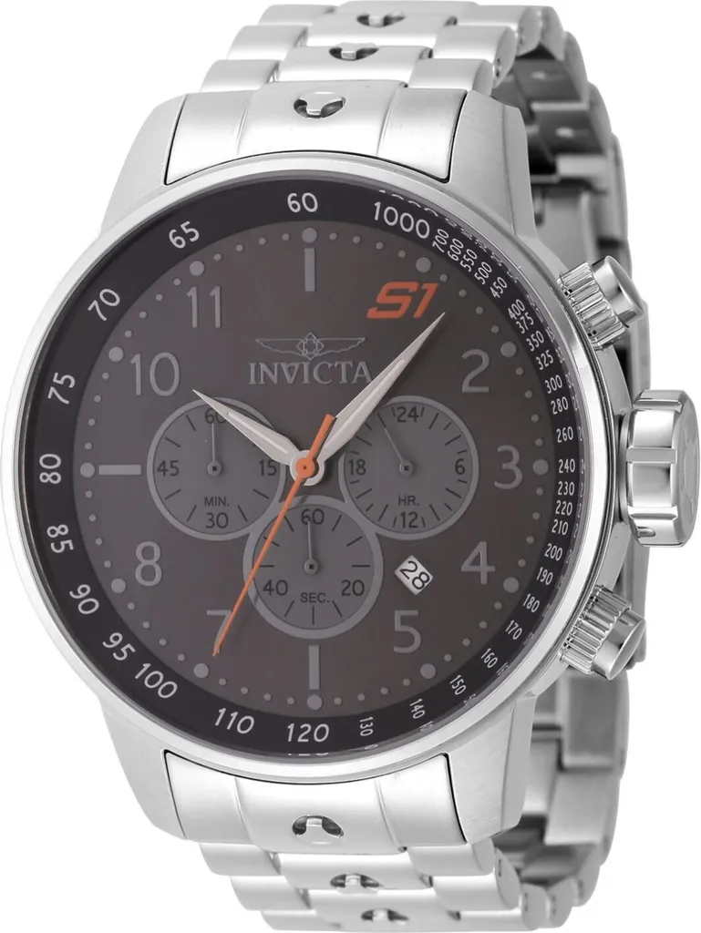 Invicta S1 Rally 23084: Cronografo Uomo Luxury Sport Acciaio Nero