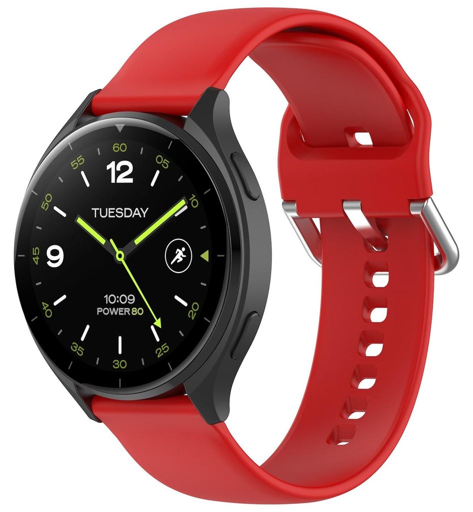 Pre Xiaomi Watch 2 Vysokokvalitný silikónový jednofarebný Obrázok produktu 