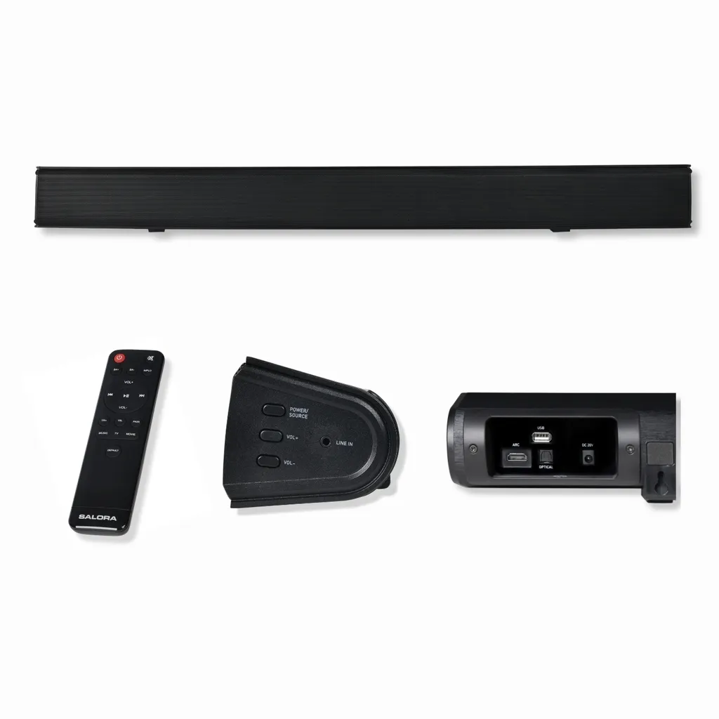 Barre de son Salora SOUNDBAR680 Idéale pour Films et Séries sur votre TV