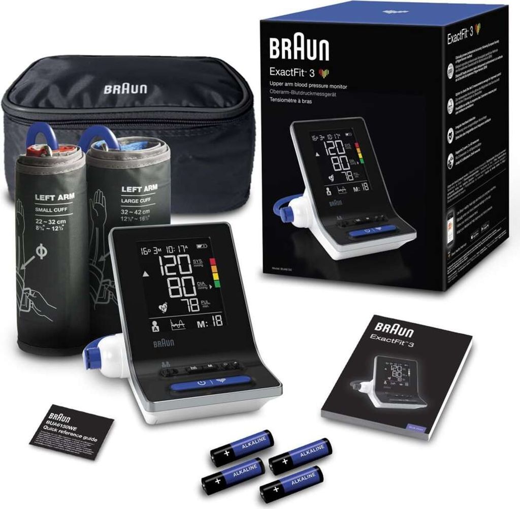 Braun Blutdruckmessgerät Gesundheitsgeräte ExactFit 3 Produktbild 