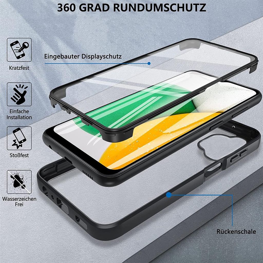 Magnet Case für Samsung Galaxy A13 5G / A04s Hülle Schutzhülle Handy Cover  Slim Klapphülle