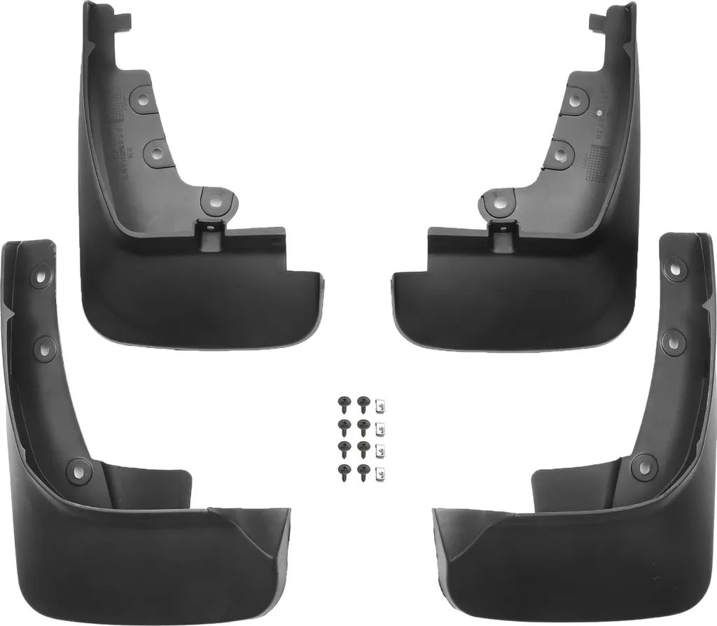 Garde-boue Ford Edge 2019-2022 en ABS renforcé - Kit complet montage - 2