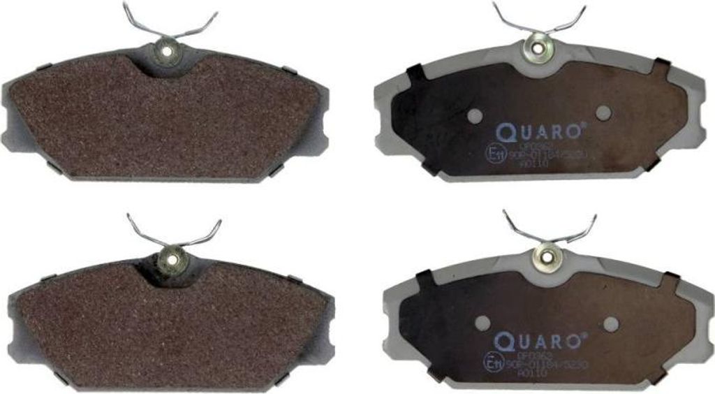 QUARO Bremsbeläge Satz Vorne Bremsklötze für RENAULT CLIO II (BB0/1/2, CB0/1/2) QP0362