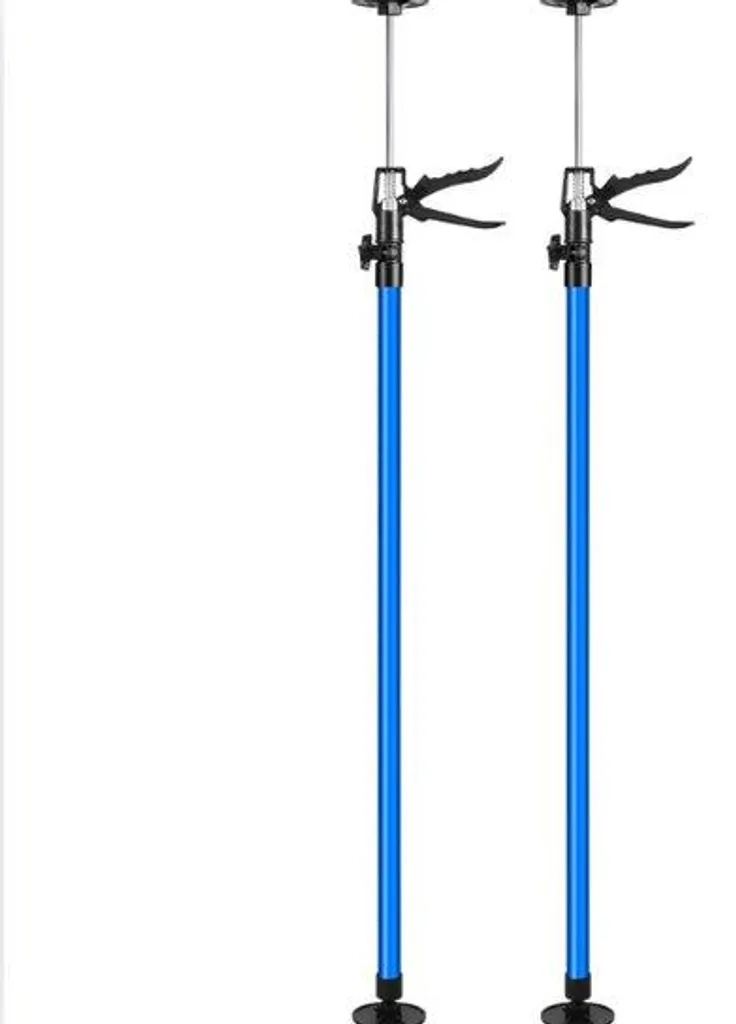 Support de pose pour plaques de plâtre bleu télescopique 115-290 cm