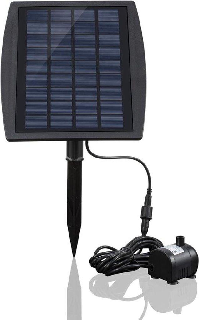 Solarstrom-Pumpe mit Panel, 2,5W, für Terrasse, Garten, Aquariumdeko, Wasserpumpe-Set MY04