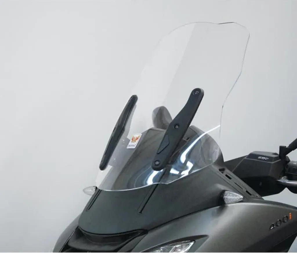 Supports de pare-brise Isotta transparents sur fixations d'origine 4mm