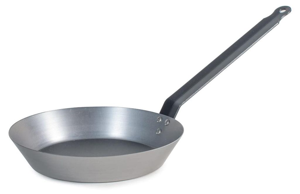 H&H Steel Orient Pfanne aus Kohlenstoffstahl, 22 cm